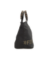 Small Shopping Bag, &pound;295, Handbags, Black, Canvas, Side view